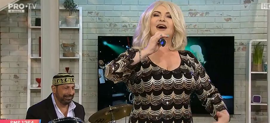 Viorica de la Clejani are un look nou! Cum a venit la o emisiune TV