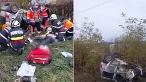 Soțul unei asistente de la Ambulanța Vaslui, mort într-un accident. Colegii femeii l-au găsit pe bărbat: ”Suntem alături de ea în aceste momente cumplite”