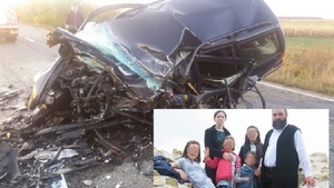 Soţia preotului Petru Gavril a aflat de moartea soţului şi a celor două fetiţe! Cum a reacţionat că fiicele şi doi dintre copii nu mai sunt