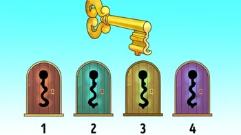 Test de inteligență | Cheia din imagine poate deschide o singură ușă. Care?