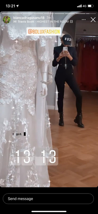 Bianca, la scurt timp după ce și-a operat nasul