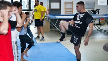 Un luptator de MMA s-a implicat in proiectul lansat de marele maestru Szobi Cseh! A fost super!