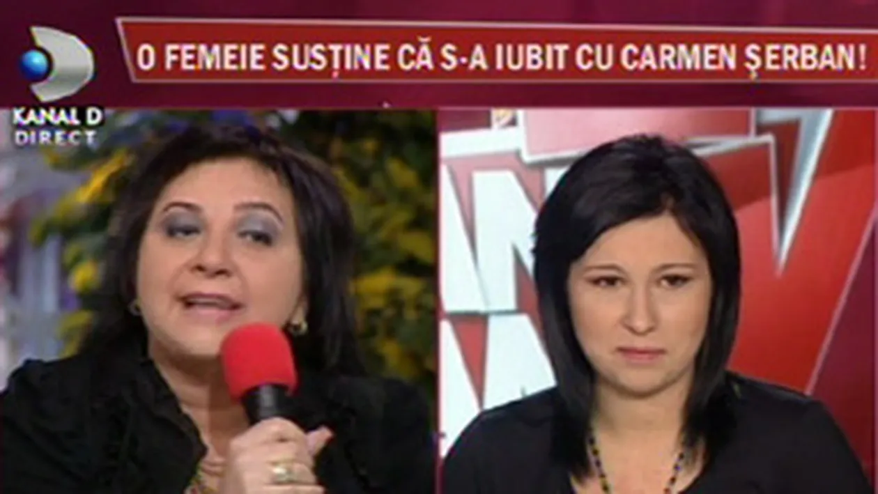 Mi-ai bagat limba in gura? Drogato! Carmen Serban a luat foc cand a ajuns fata in fata cu femeia cu care ar fi facut sex - Marturiile ei despre relatia lor