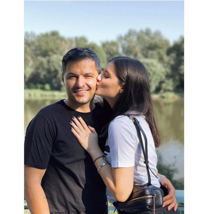 Liviu Vârciu și Carmina/ sursă foto: Instagram