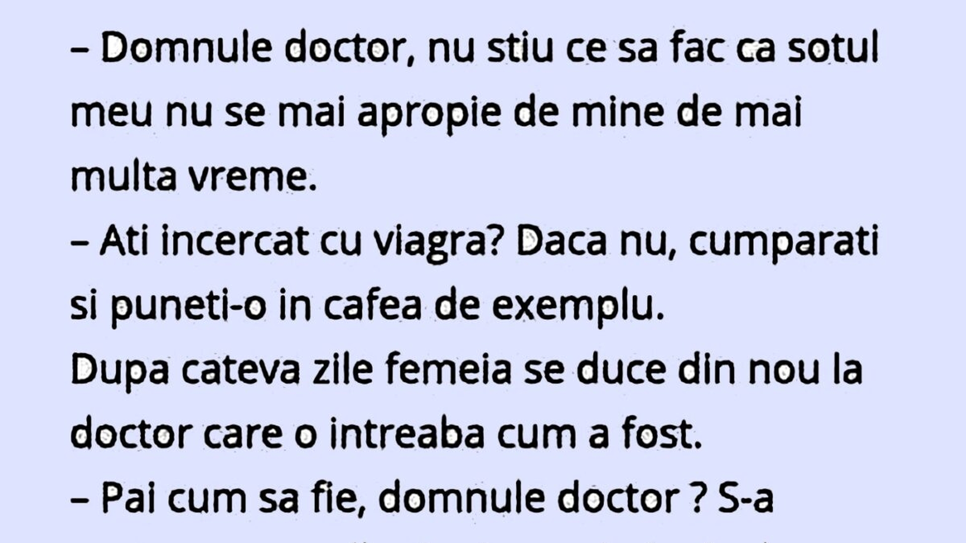 Bancul de weekend | Probleme de budoar