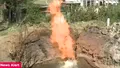 VIDEO Casa din Dolj în curtea căreia a ars o flacără timp de o săptămână în 2022 a sărit în aer