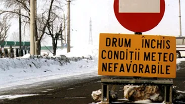 Unsprezece drumuri nationale si A2 Bucuresti – Fetesti sunt inchise! Vezi pe unde nu poti trece!