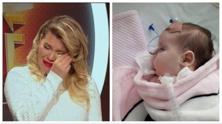 Gina Pistol, apel pe Instagram pentru o fetiță bolnavă. Micuța Sofia Maria are nevoie de ajutor