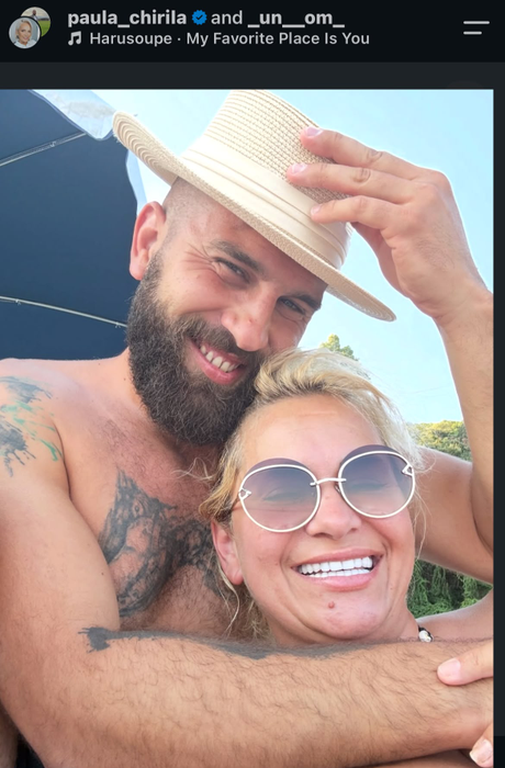 Paula Chirilă și Daniel Giuvelic/ sursă foto: Instagram
