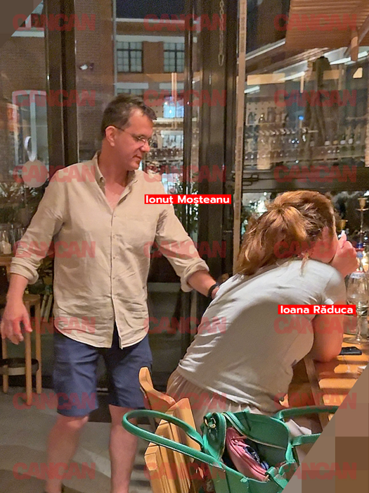Ionuț Moșteanu, la restaurant cu Ioana Răduca