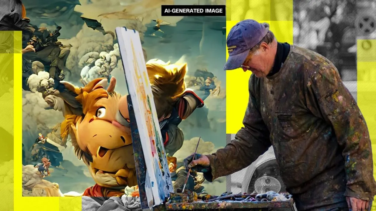 Artistul care a câștigat milioane, dar nu este om: cum redefinește AI-ul piața de artă