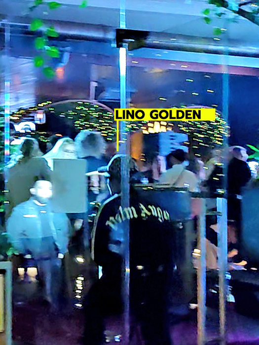 Lino Golden a apărut în club cu ochelarii de soare (Foto: CANCAN.RO)