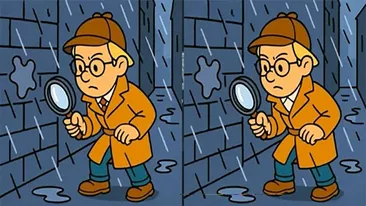 Test de logică | 3 diferențe în maximum 41 de secunde: Le puteți găsi?