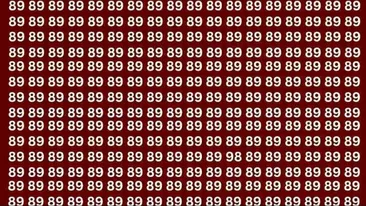 Iluzia optică ce îți testează atenția | Găsește numărul 98 în maximum 5 secunde