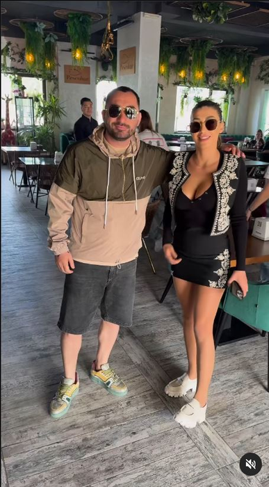 Lavinia și Pescobar, la restaurantul din Mamaia