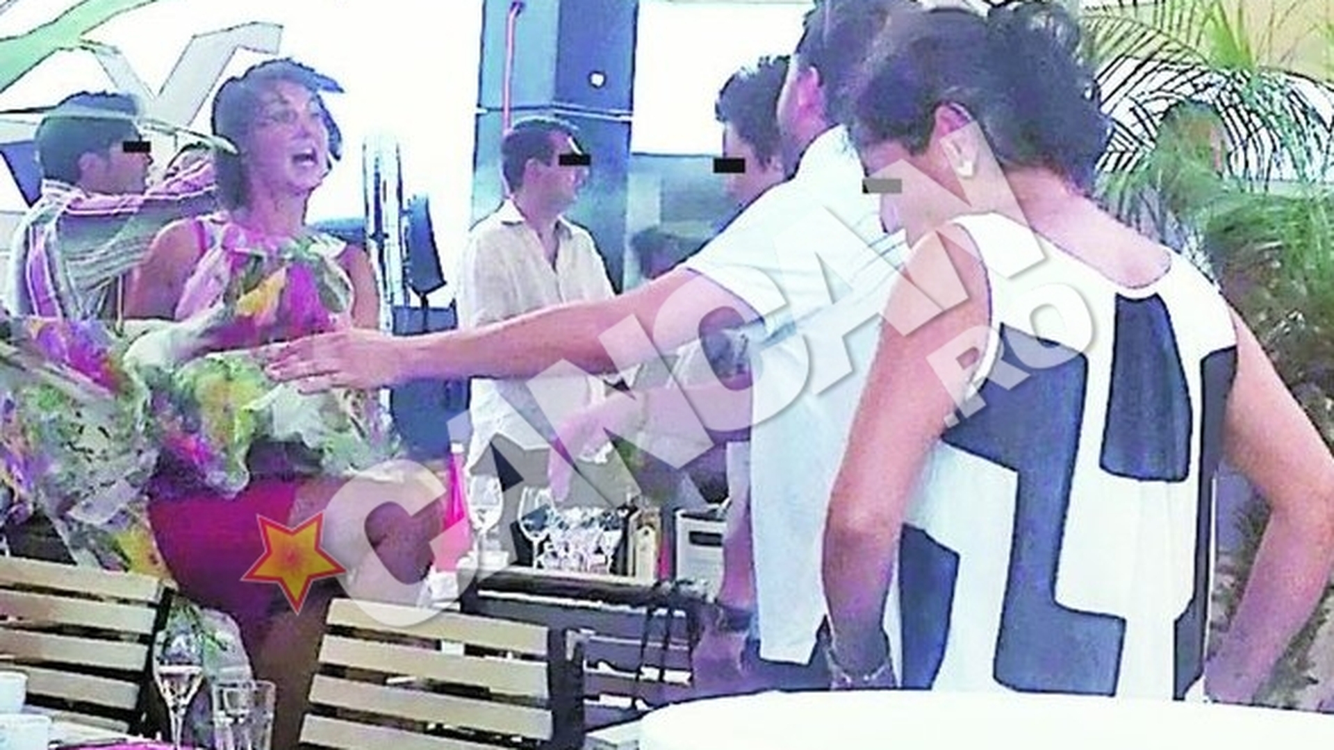 Petrecere ca la Saint-Tropez pe litoral! Cami "Faianta" a dansat French Cancan de ziua ei