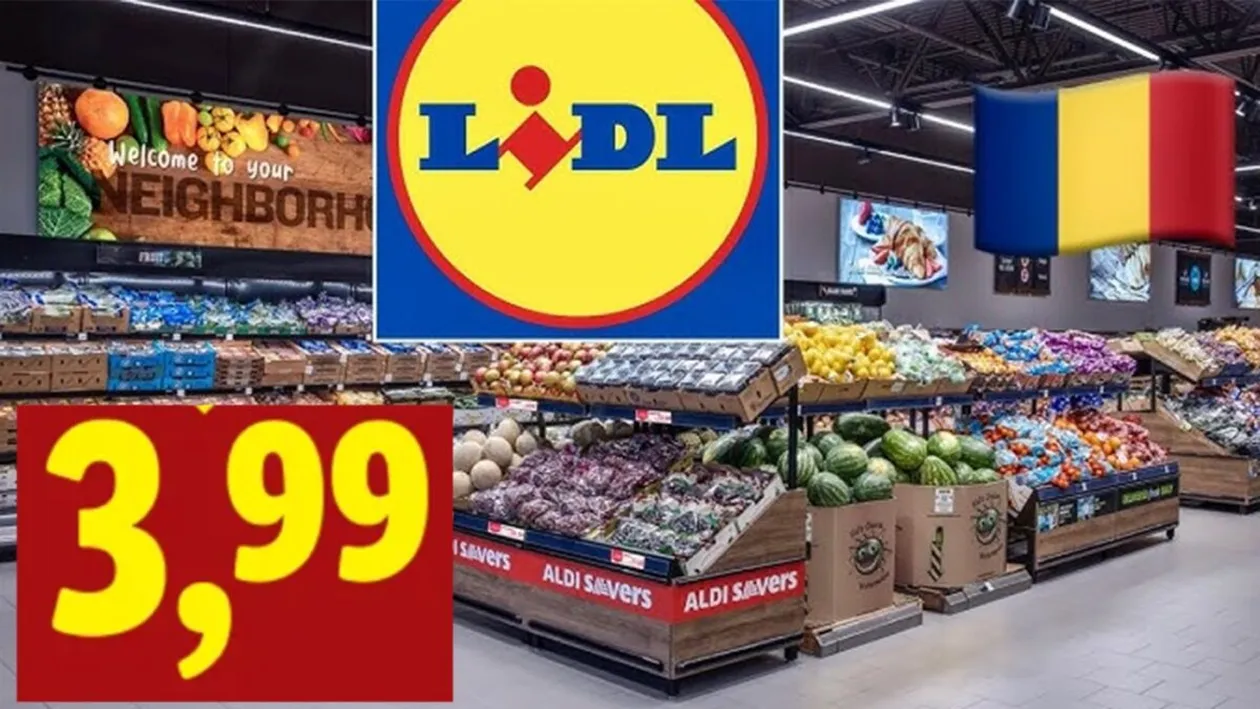 Cea mai mare reducere din LIDL România. Alimentul costă astăzi doar 3.99 lei/kg