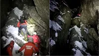 O alpinistă a fost la un pas de moarte, după ce a căzut într-o râpă din Munții Bucegi