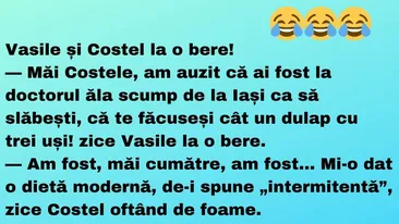 Bancul zilei | Vasile și Costel la o bere