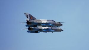 Forțele Aeriene, în alertă! Un obiect zburător neidentificat a fost detectat deasupra României
