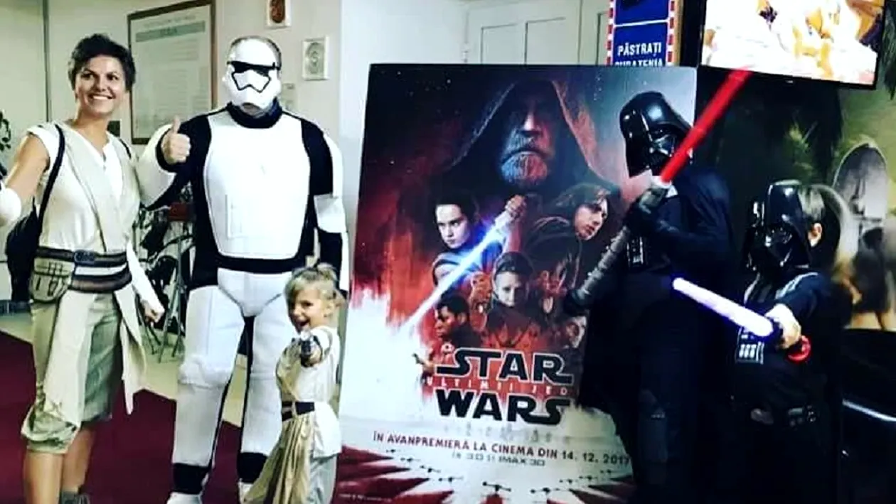 Cum a apărut primarul unui oraş din România la premiera filmului Star Wars: The Last Jedi. A făcut-o pentru copiii săi!