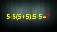 TEST IQ | Calculați 5-5(5+5):5-5?