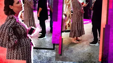 Avem ultimele imagini cu burtica de graviduță a cunoscutei știriste de la Antenă!