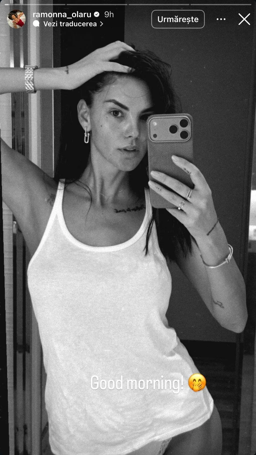 Ramona Olaru a renunțat la inhibiții. Fotografia senzuală cu care și-a surprins urmăritorii