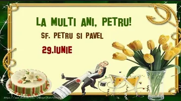 Sfinţii Petru şi Pavel 2018 - Mesaje și urări pentru sărbătoriți