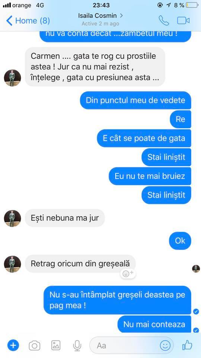 Dovada clară a infidelității lui Carmen de la Sălciua! Conversațiile dintre ea și amant au fost scoase la iveală