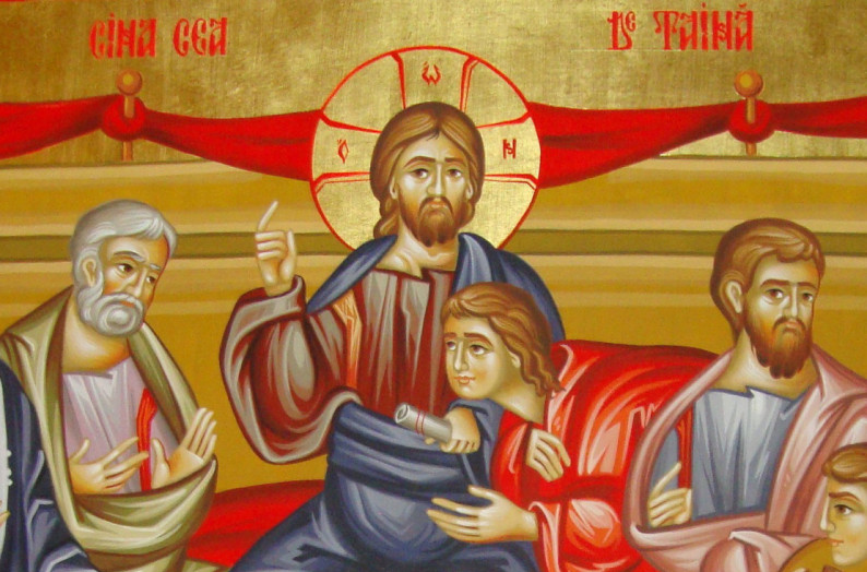 Apostolul Ioan, alături de Iisus, la Cina cea de taină