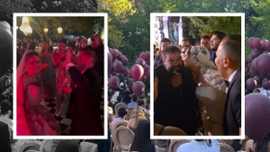 Au curs lacrimi de fericire la nunta fiicei lui Vasile Didilă! Anamaria, apariție spectaculoasă în rochia de mireasă! + Florin Salam & Loredana au încins atmosfera pe ringul de dans
