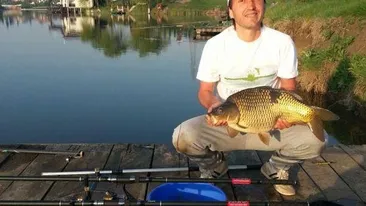 Gabi Popescu a dat fotbalul pe pescuit! Uite ce cadou special i-a dus iubitei Crina, de Florii!