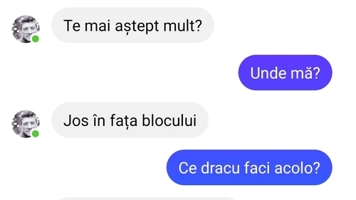 Bancul sfârșitului de săptămână | "Te mai aștept mult?"