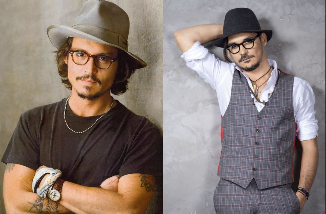 Răzvan Simion, "Johnny Depp de România"