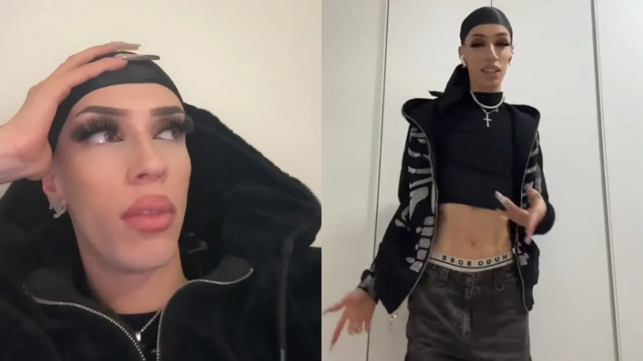 Robert, un influencer controversat de pe TikTok, a anunțat că va fi evacuat de propria familie. „Am apucături feminine”