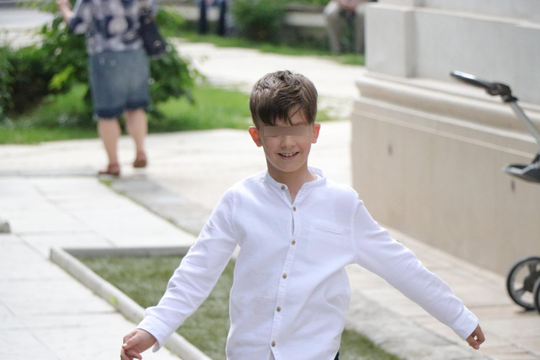 Fiul lui Cristian Gheorghiţă a crescut mare şi îşi face tatăl mândru cu rezultatele foarte bune de la şcoală