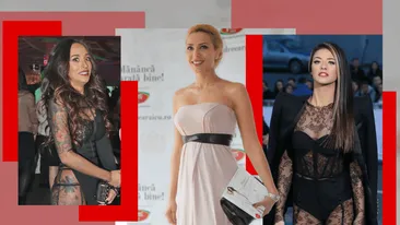 TOP 40 de vedete care au scăpat situația de sub control. Antonia, Iulia Vântur și Ruby au arătat mai mult decât trebuia în public