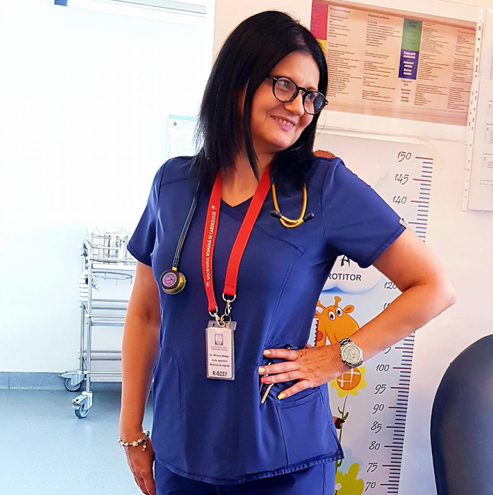 O doctoriță renumită din Fetești, răpusă de coronavirus la 48 de ani: “Drum lin către stele, minune de om”