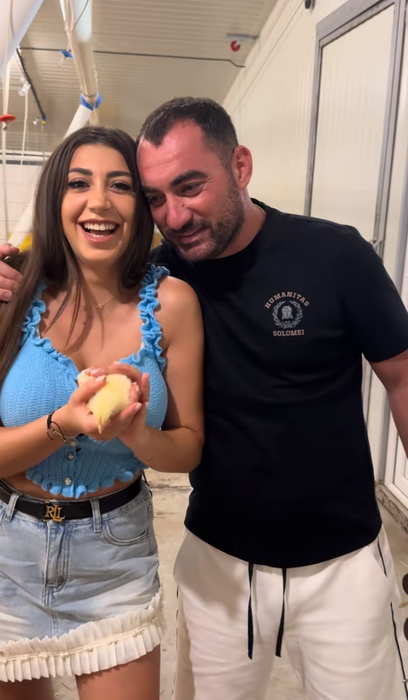 Lavinia și Pescobar. sursă - social media