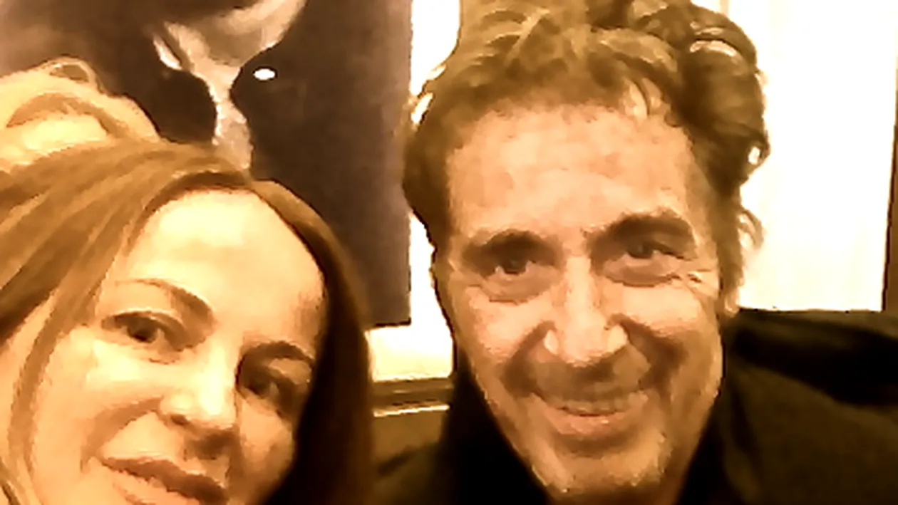 Delia Antal l-a întâlnit pe Al Pacino pe Broadway! Starul a felicitat-o pentru filmul ei: Ţinem legătura