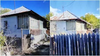 Localitatea din România în care poți cumpăra o casă bătânească cu doar 7500 de euro. Terenul are 2200 de metri pătrați