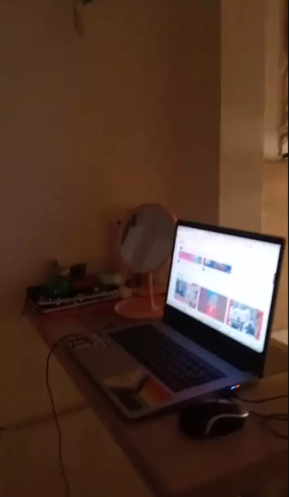 Imagine din garsoniera lui David Pușcaș/ Sursa foto: TikTok