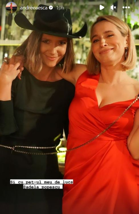 Andreea Esca și Adela Popescu, la nunta Ginuței cu Smiley