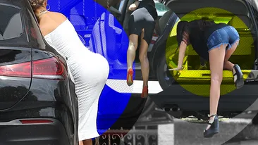 TOP 20 vedete care s-au aplecat și... UPS! Le-am fotografiat în cele mai jucăușe poziții