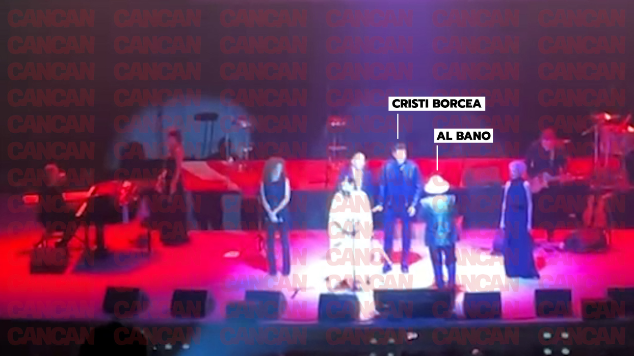 Cristi Borcea și Al Bano au urcat pe aceeași scenă la Sala Palatului. Foto: Cancan