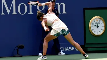 Va fi amendată Simona Halep după ieșirea nervoasă de la US Open?