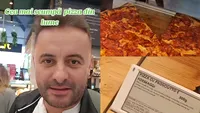 NU E BANC! Câți lei a plătit Florin pe o felie de pizza în Aeroportul Otopeni: ”Merge și cu credit ipotecar?”