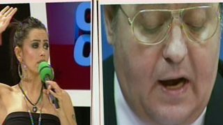 Zavoranca a tunat de a zguduit cerul la CANCAN TV! L-a facut bucati pe Vadim Tudor! "Se scarpina in buric si dupa aia arunca cu murdaria in tine. Ii miros picioarele a caine mort!"