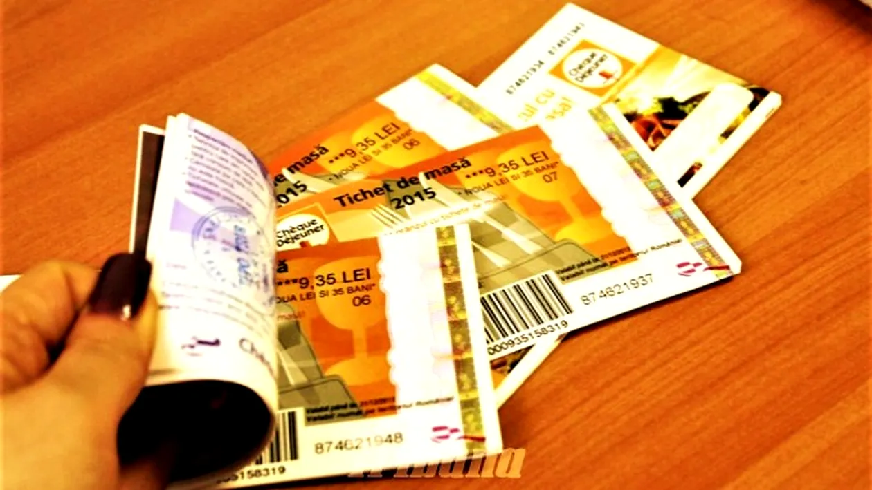 Ce se întâmplă cu bonurile de masă, de la 1 aprilie! Toţi românii care primesc tichete trebuie să ştie asta